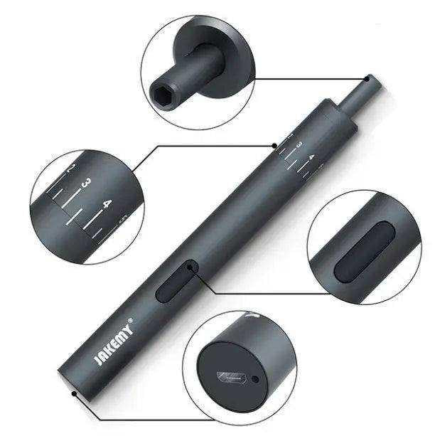 Rechargeable Battery Power Screwdriver Set Handyman Gift For Dad