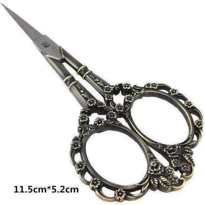 Retro Scissors Stainless Steel Cross Stitch Tools Embroidery Scissors