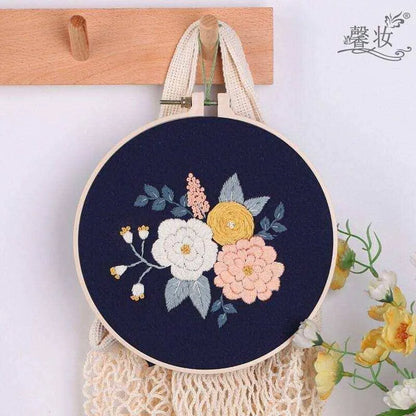 Rose Embroidery Design Floral Embroidery Flower Cross Stitch