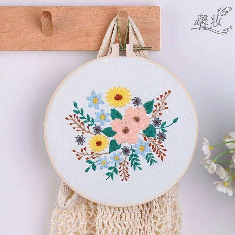 Rose Embroidery Design Floral Embroidery Flower Cross Stitch