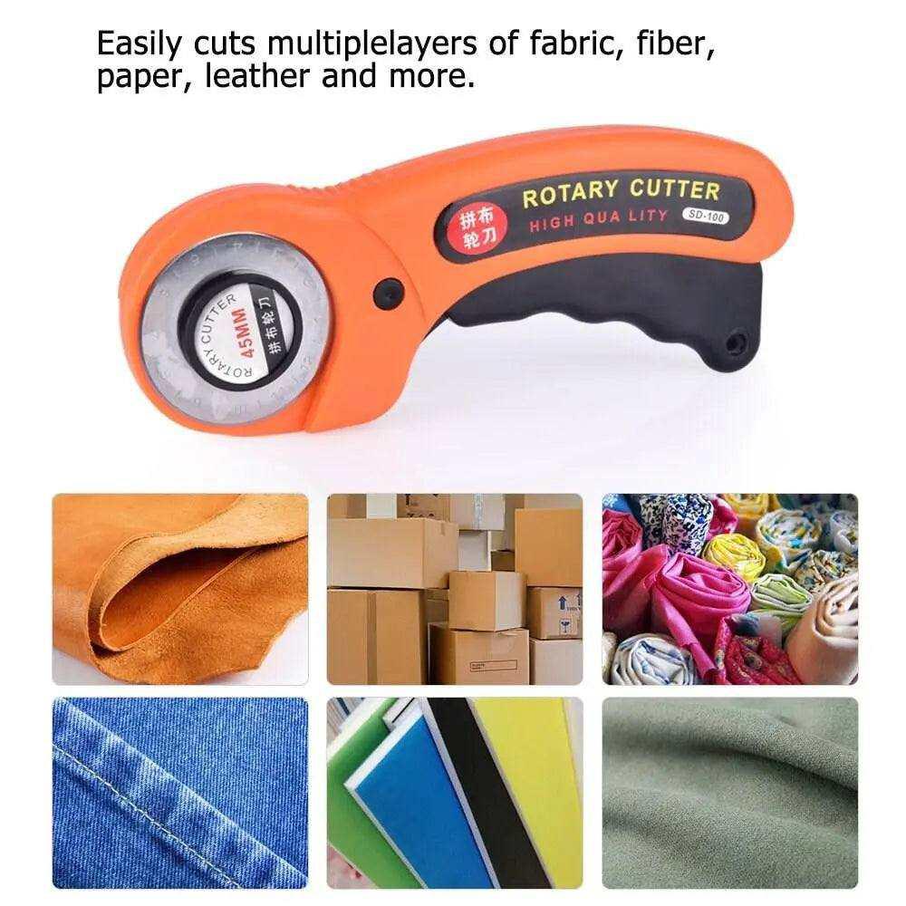 Rotary cutter for fabric cutting quilting tool for quilter gift