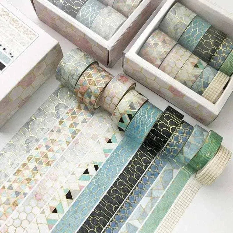 Scrapbook Masking Tape Set Washi Tape 10 Rolls Per Pack