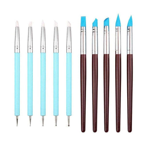 Set Of Clay Tools 10 Pieces Sgraffito Tools - DiyCraftsProject