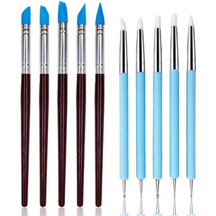 Set Of Clay Tools 10 Pieces Sgraffito Tools - DiyCraftsProject