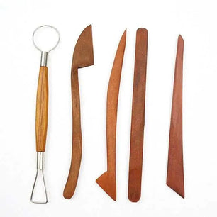 Set Of Clay Tools Redwood