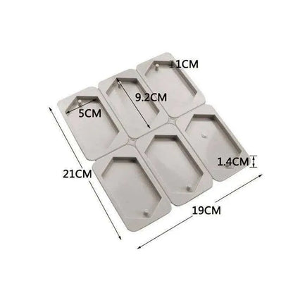 Shapes Molds Soap Mould DIY Resin Casting Molding Supplies Wax Tablet Mold Handmade Soap Mold Shower Bomb Tablet Making DIY Aromatherapy Wax