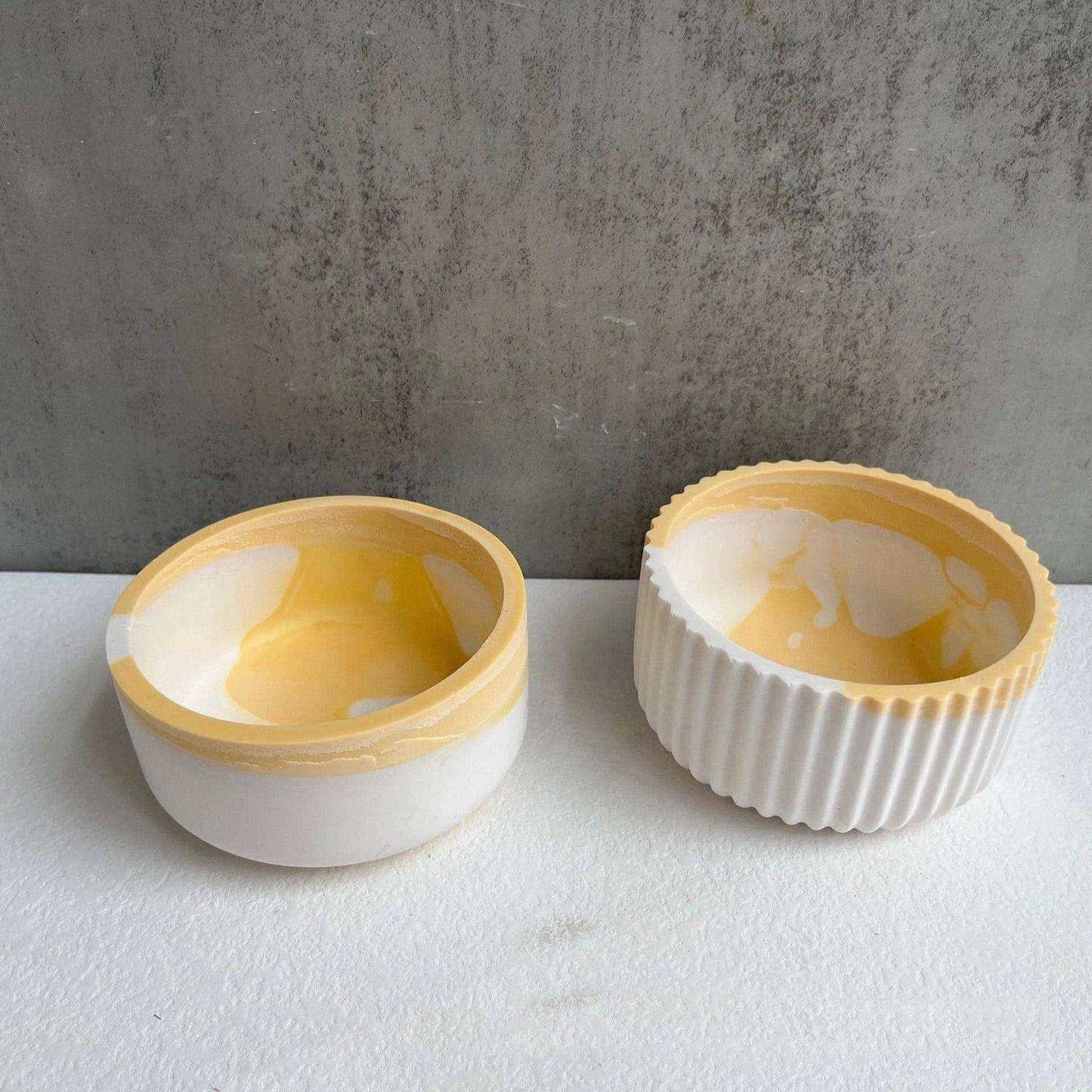 Silicone Mold For Round Candle Cup With Lid