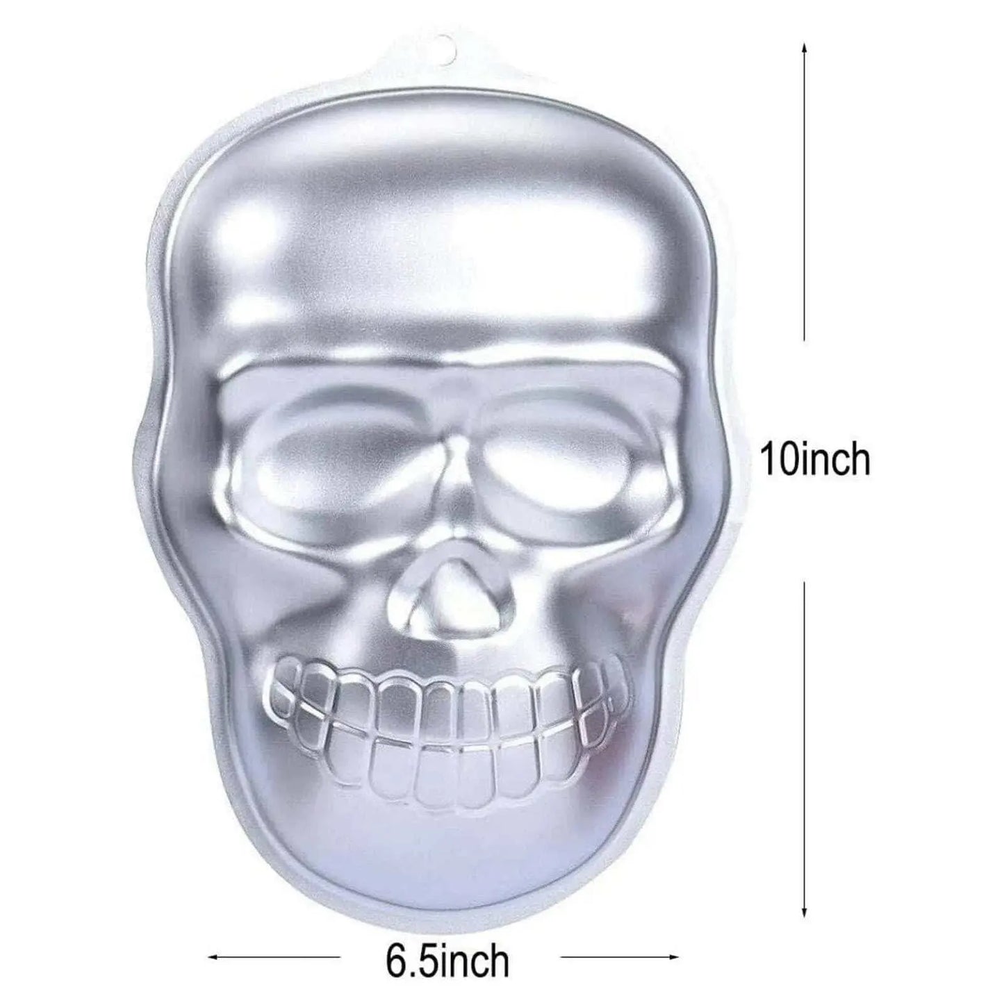 Skull Head Chocolate Mold Halloween Party Treats Mold