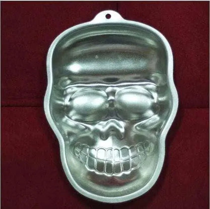 Skull Head Chocolate Mold Halloween Party Treats Mold