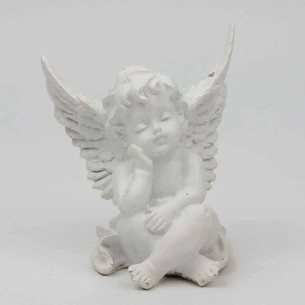 Sleeping Angel Silicone Mold For DIY Candle Making 3D Cherub Resin Mold