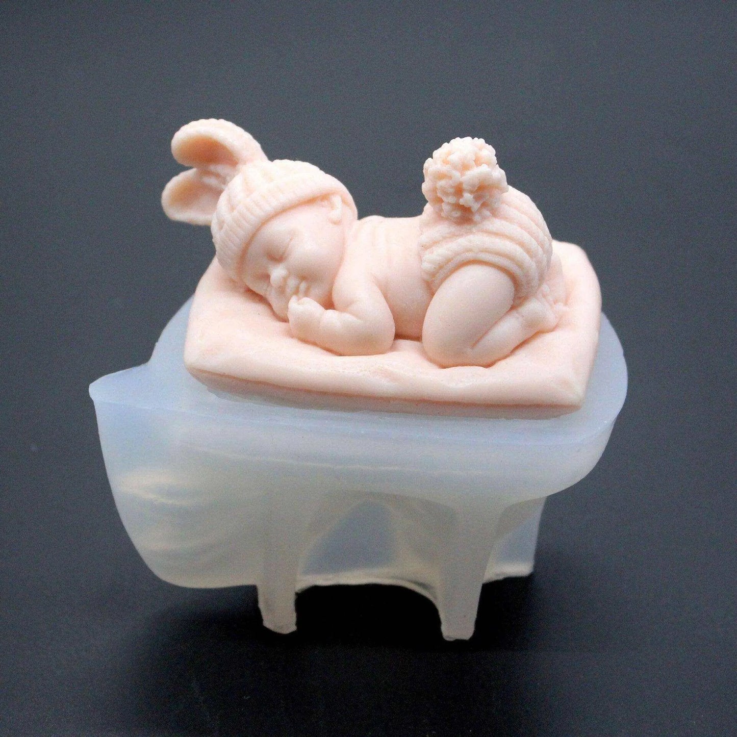 Sleeping Baby Mold Baby Mould For Candles Soap And Plaster Ornaments