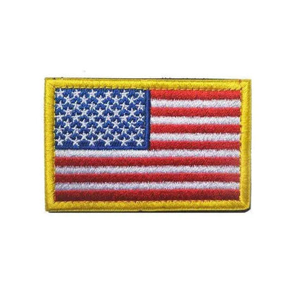 Small Iron On Country Flag Patch For Jeans And Jacket