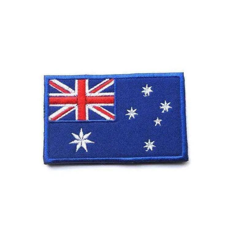 Small Iron On Country Flag Patch For Jeans And Jacket