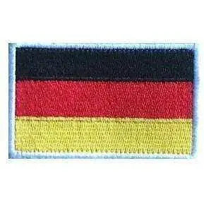 Small Iron On Country Flag Patch For Jeans And Jacket