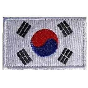 Small Iron On Country Flag Patch For Jeans And Jacket