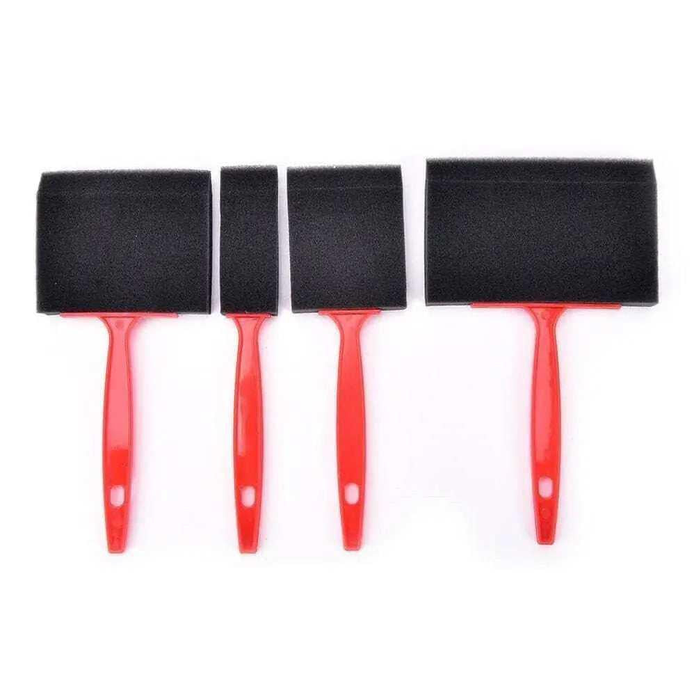 Sponge Brush Set Foam Brushes Home Renovation Supplies 4pcs