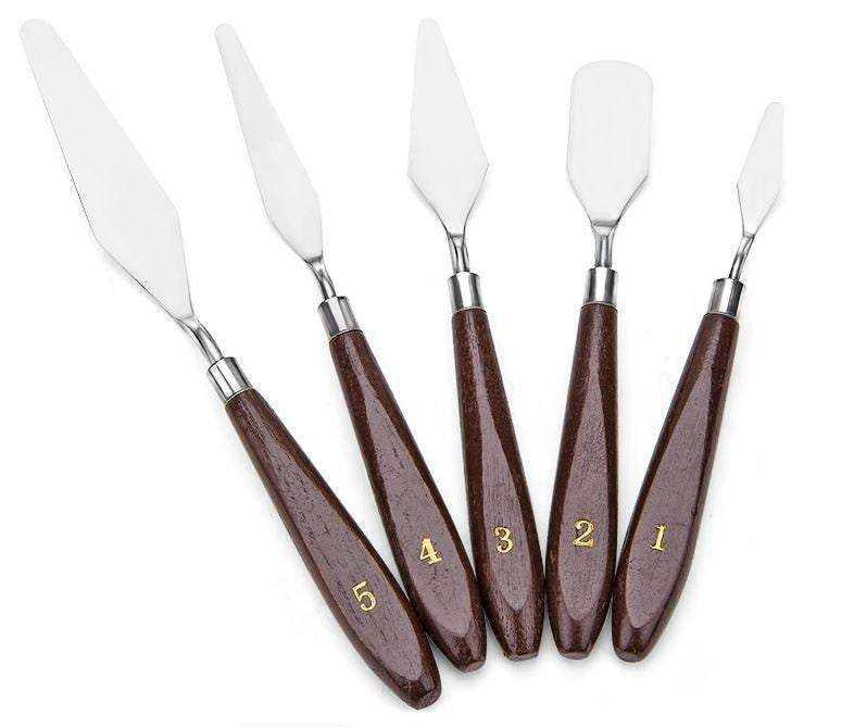 Paint Scrapers Stainless Steel Spatula 5-Set