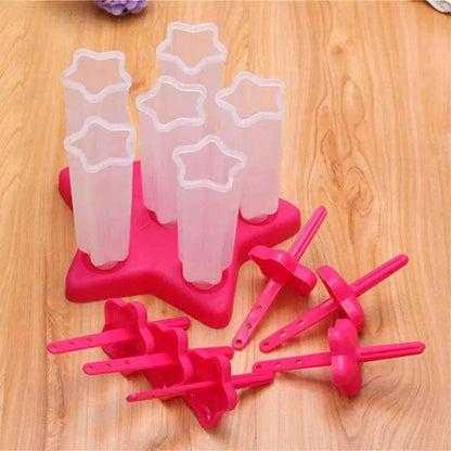 Star Popsicle Mold Silicone Mold Star Ice Pop Girls Birthday Party Supplies