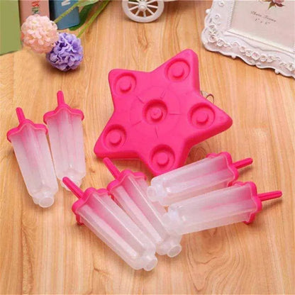 Star Popsicle Mold Silicone Mold Star Ice Pop Girls Birthday Party Supplies