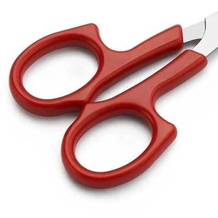 Straight Scissors Plastic Handle Embroidery Shears Sewing Tools Scissor For Paper Fabric Scissors For DIY Dressmaking Crafting Scissors