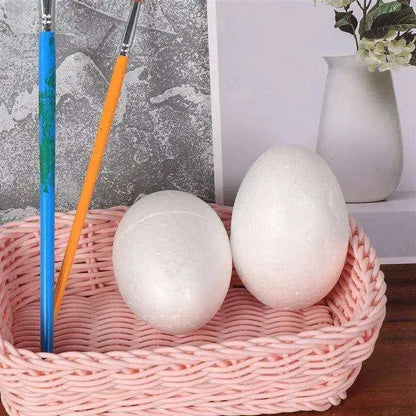 Styrofoam eggs for DIY Easter egg painting Easter party foam egg