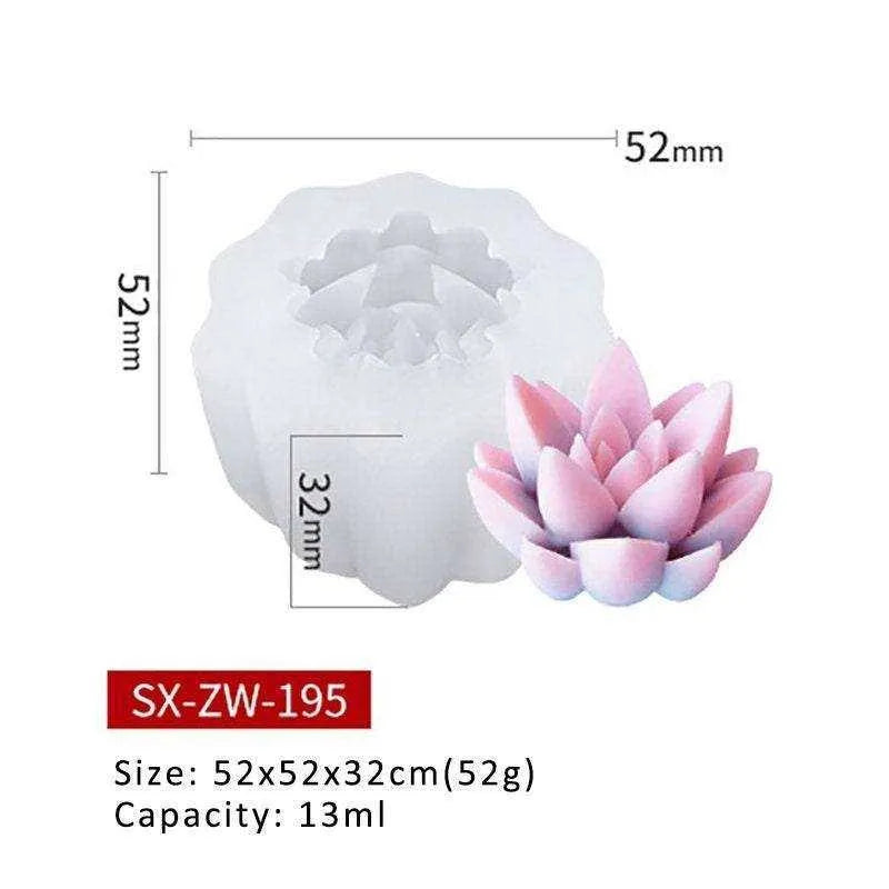 Succulent Mold Small Flower Molds