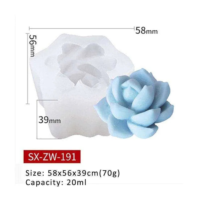 Succulent Mold Small Flower Molds