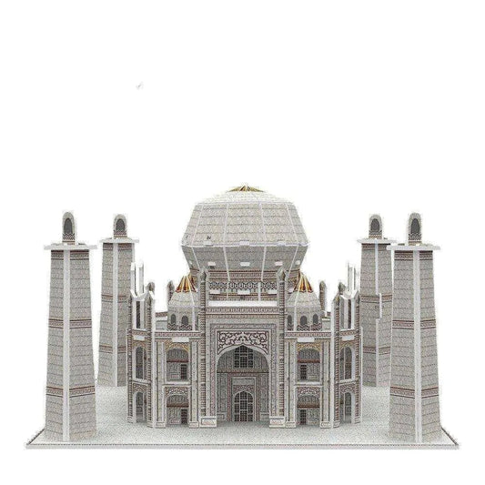 Taj Mahal 3D Puzzle Toy - Build Miniature Model with Precision - DiyCraftsProject
