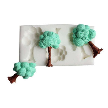 Three Small Trees Mold Tree Mould