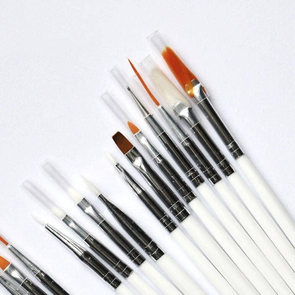 Tinting brushes for clay painting pottery modeling tools sculpture shaping