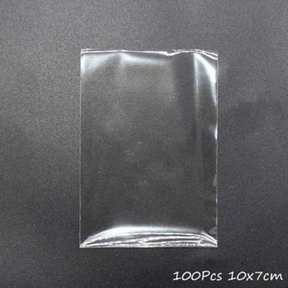 Transparent Bags For Cookies Clear Packaging Bag For Party Favors 100pcs Plastic Bags