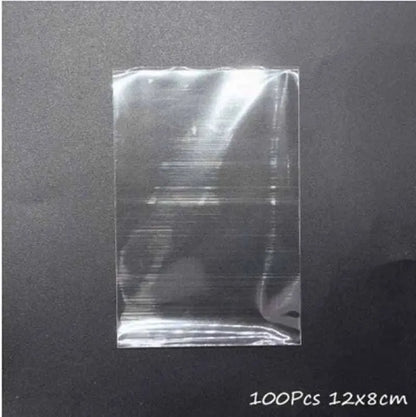 Transparent Bags For Cookies Clear Packaging Bag For Party Favors 100pcs Plastic Bags