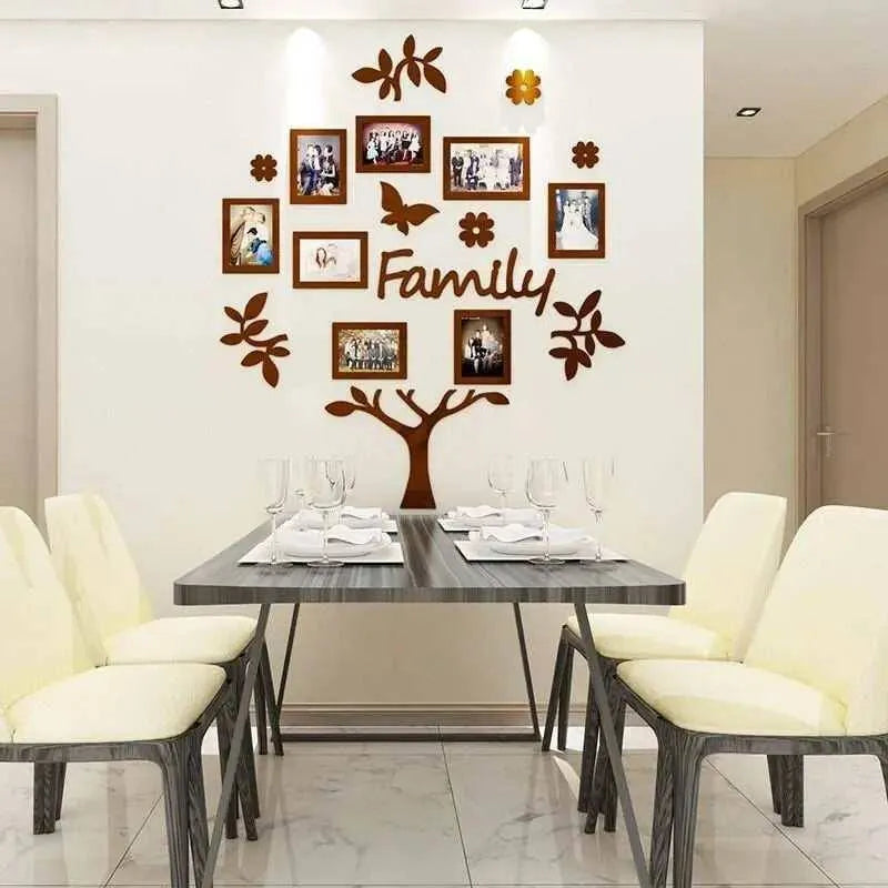 Tree Wall Sticker Photo Frame Wall Decals Family Picture DIY Wall Mural