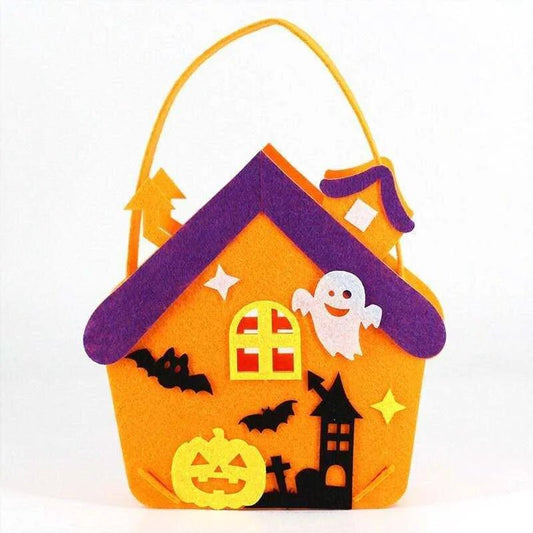 Trick or Treat Candy Loot Bag - Halloween Party Supplies - DiyCraftsProject