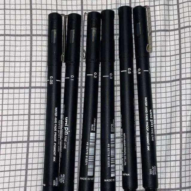 Ultra fine tip marker pen set micron pens