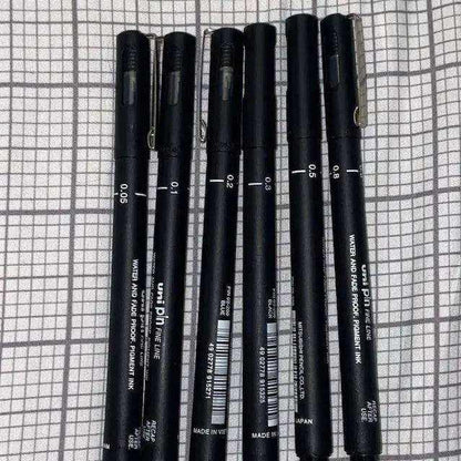 Ultra fine tip marker pen set micron pens