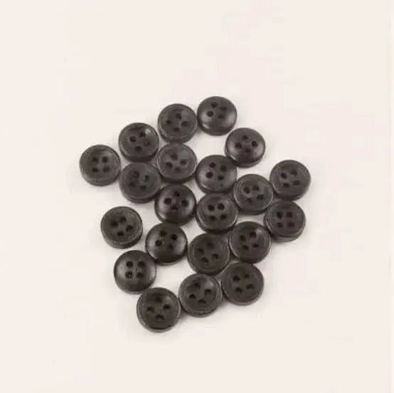 4 Hole Buttons Wood Button Dressmaking Supplies Doll Making Accessory For Coats DIY Scrapbooking 50pcs