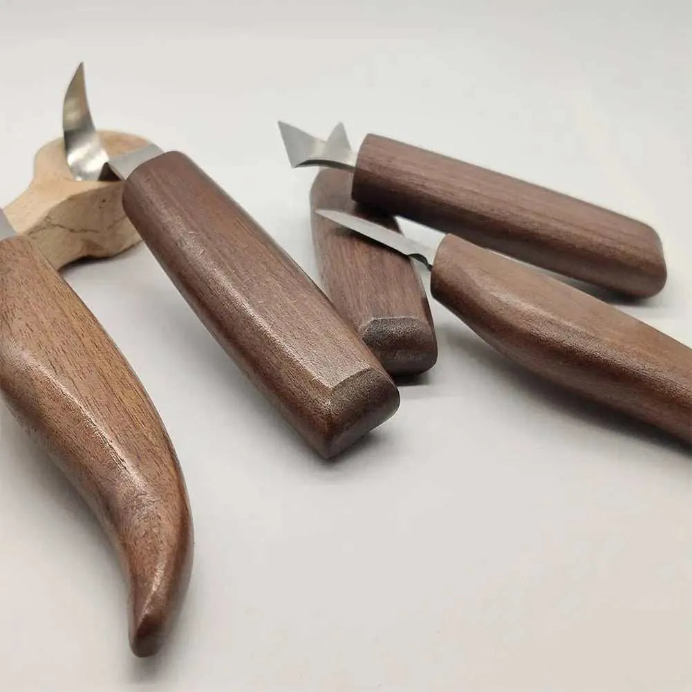 Wood Carving Kit Chisel Knife Set Woodworking Tools Carver Knives