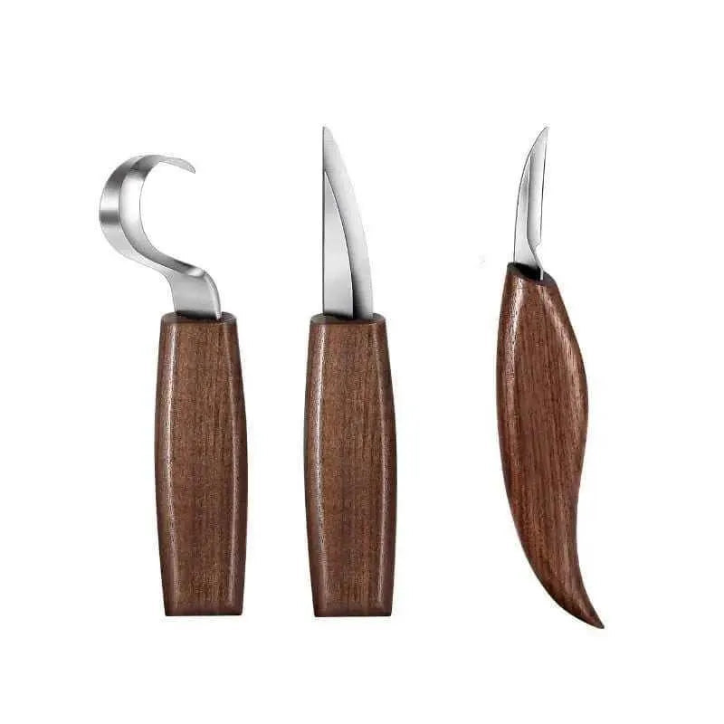 Wood Carving Kit Chisel Knife Set Woodworking Tools Carver Knives