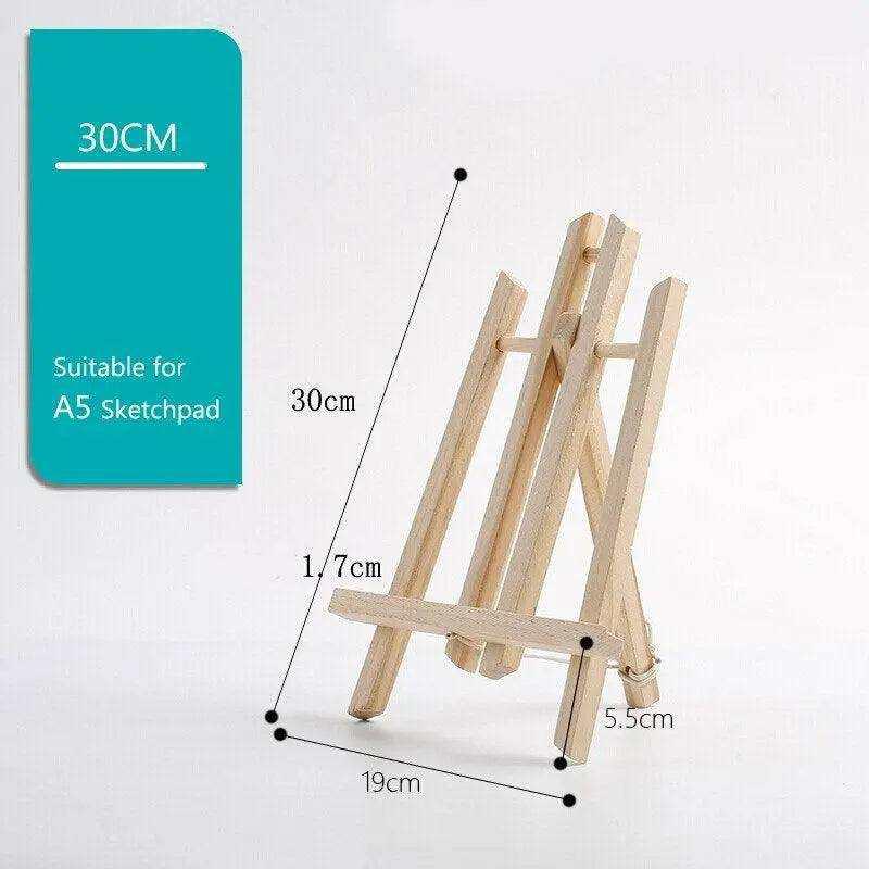 Wood easel stand A5/A4/A3 drawing easel for canvases