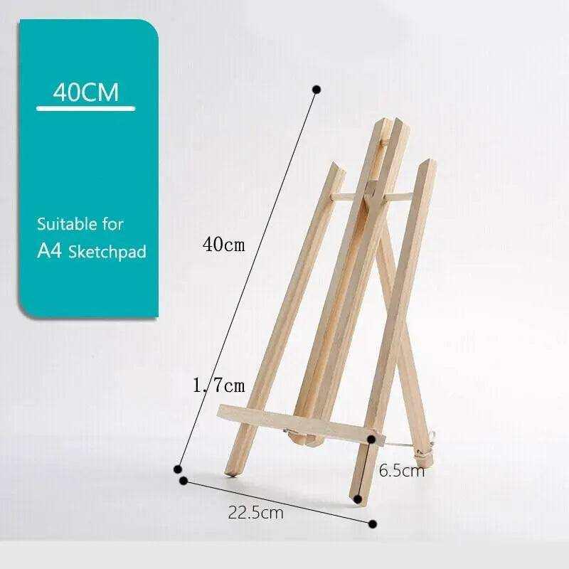 Wood easel stand A5/A4/A3 drawing easel for canvases