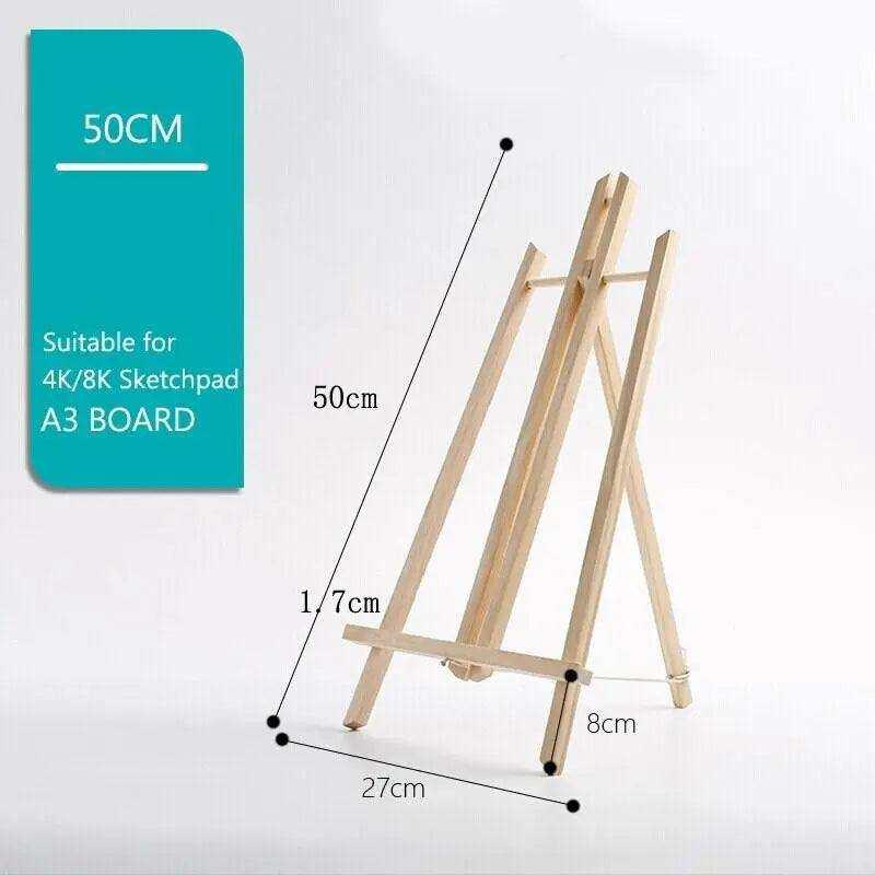 Wood easel stand A5/A4/A3 drawing easel for canvases