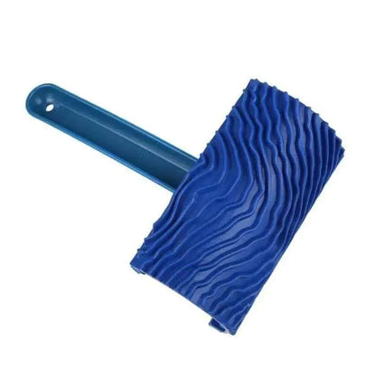 Wood Pattern Paint Rubber Roller Wood Coating Painting Tool DIY Graining