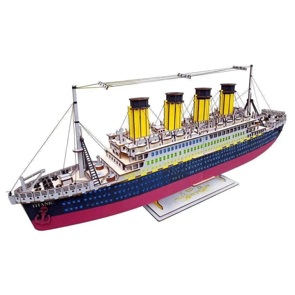 Titanic Model Ship Model Boat Wooden 3D Jigsaw Puzzle