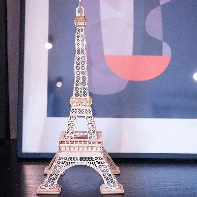 Wooden Eiffel Tower Model Building Kit 3D Puzzle