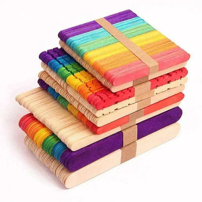 Wooden popsicle sticks for crafts 50