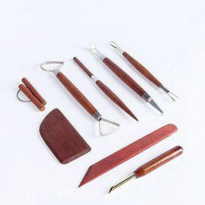 Wooden Sculpture Tools Pottery Tool Set