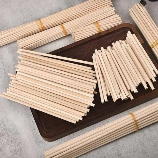 Wooden Sticks Round Stick DIY Scrapbooking Model Building