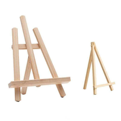 Wooden Easel Stand Tabletop Easel Natural Wood Easel