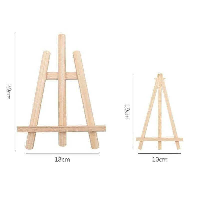 Wooden Easel Stand Tabletop Easel Natural Wood Easel